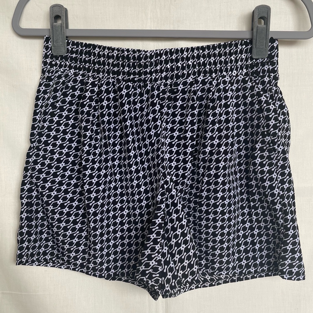 Patterned Print Shorts